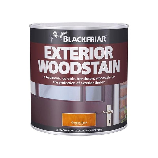 Blackfriar Traditional Exterior Woodstain Nut Brown 1 litre Blackfriar - RockBottom Northampton
