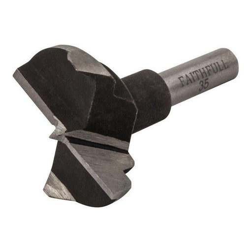 Faithfull HCS Hinge Boring Bit 35mm x 60mm Faithfull - RockBottom Northampton