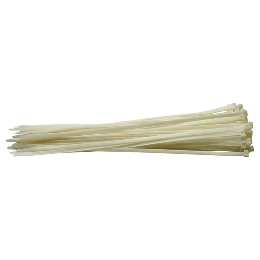 Draper 70410 Cable Ties, 8.8 x 500mm, White (Pack of 100)