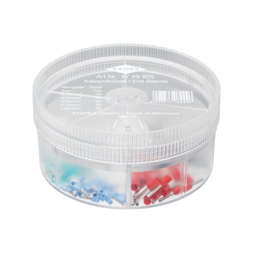 Knipex Insulated Wire Ferrules Assortment Box, 150 Piece Knipex - RockBottom Northampton
