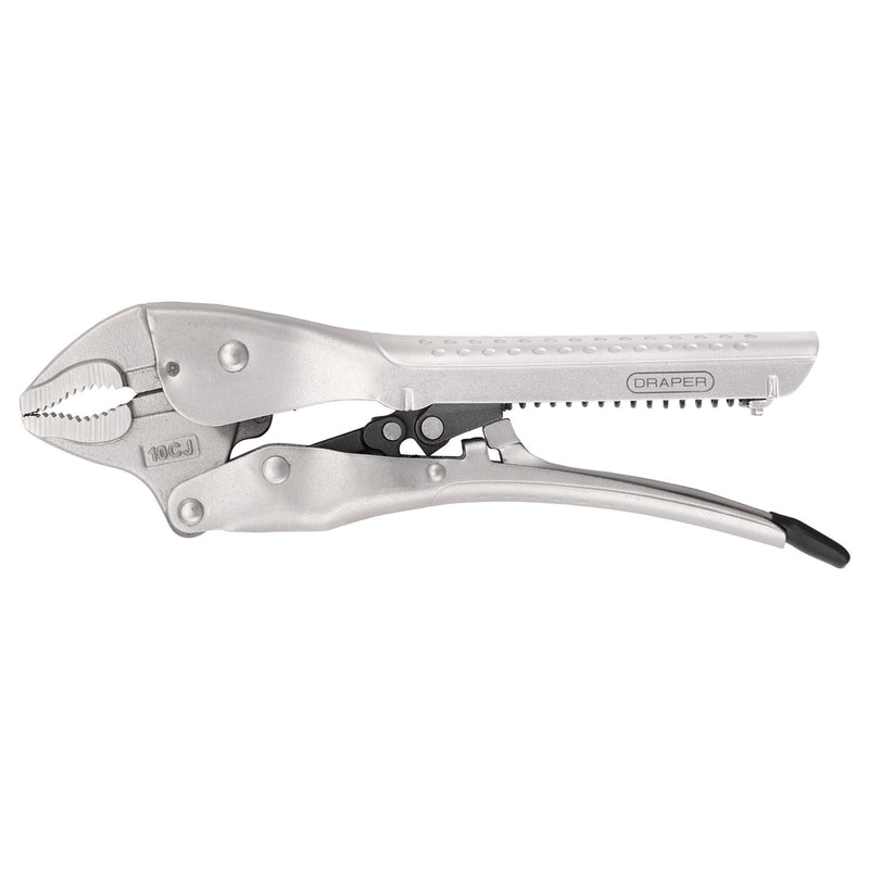 Draper 07102 Curved Jaw Auto Locking Pliers, 250mm