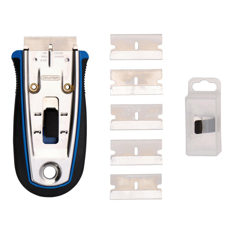 Draper 07141 Retractable Window Scraper