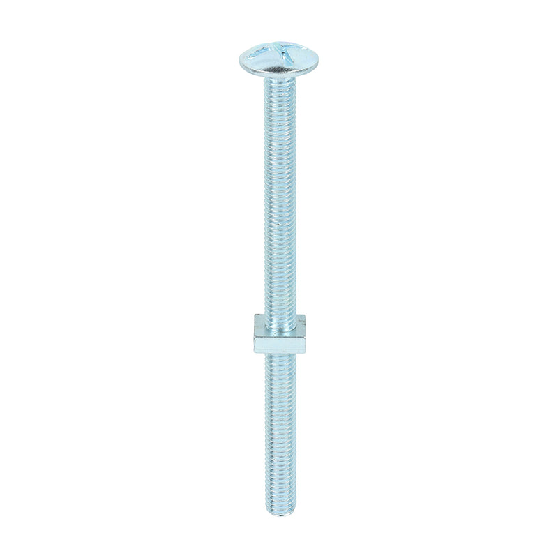 TIMCO Roofing Bolts & Square Nuts Silver — Box