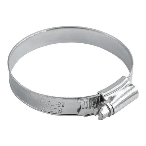 Faithfull 3 Stainless Steel Hose Clip 55 - 70mm Faithfull - RockBottom Northampton