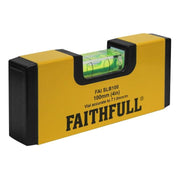 Faithfull Magnetic Mini Level 100mm Faithfull - RockBottom Northampton