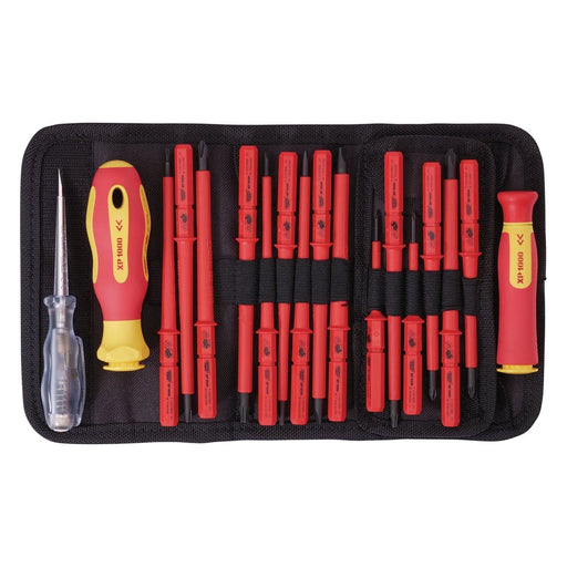 Draper 05776 XP1000® VDE Interchangeable Blade Screwdriver Set (18 Piece)