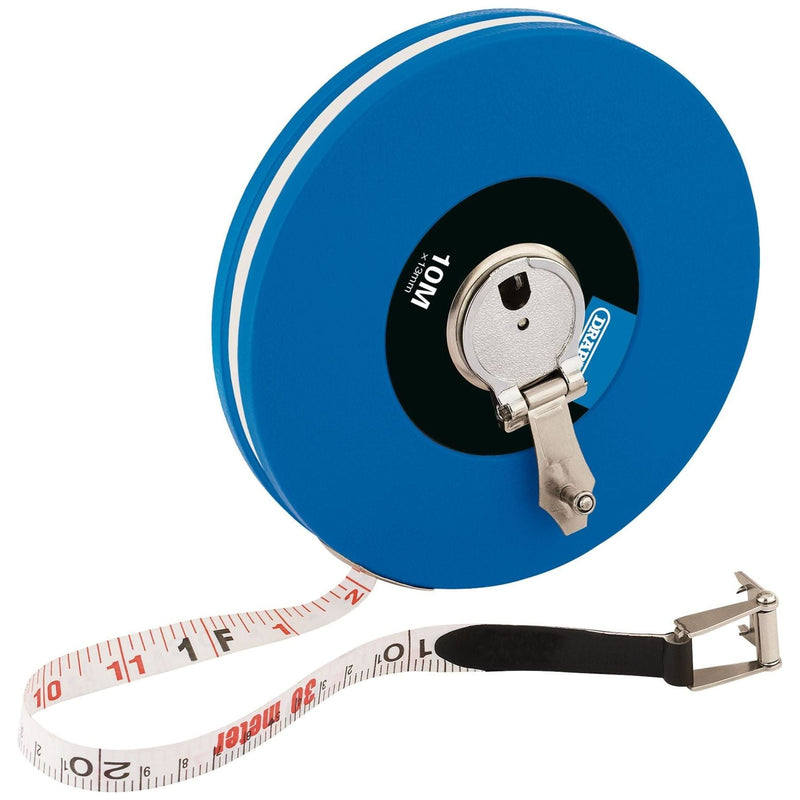 Draper 88213 Fibreglass Measuring Tape, 10m/33ft x 13mm