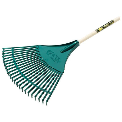 Bulldog BPR Plastic Leaf Rake Ash Shaft Bulldog - RockBottom Northampton