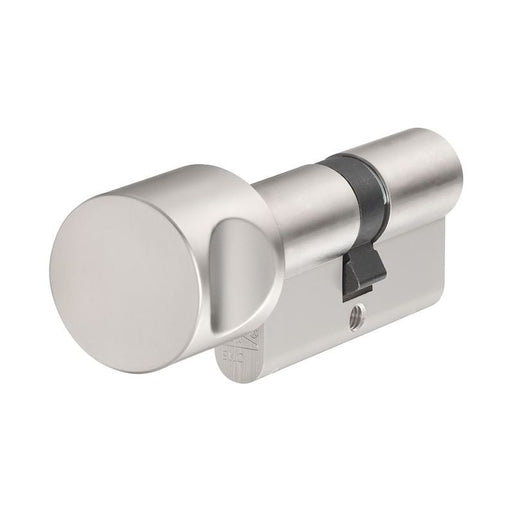 Abus Mechanical KE60NP Euro Thumbturn Cylinder Nickel Pearl Z35mm / K35mm Visi ABUS Mechanical - RockBottom Northampton 