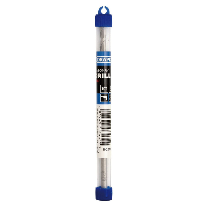 Draper TCT Masonry Drill Bit, 6.0 x 150mm Draper - Town Tools