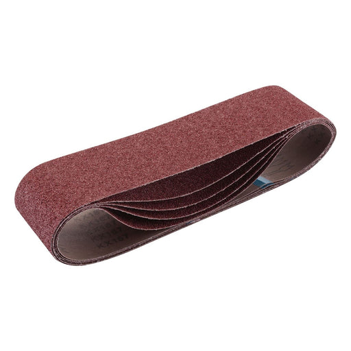 Draper 09259 Cloth Sanding Belt, 100 x 915mm, 40 Grit (Pack of 5)