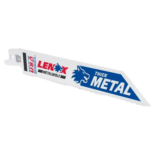 Lenox MetalWolf Wave Edge Reciprocating Saw Blade 152 x 19 x 0.9mm 14 TPI (Pack 25) LENOX - RockBottom Northampton