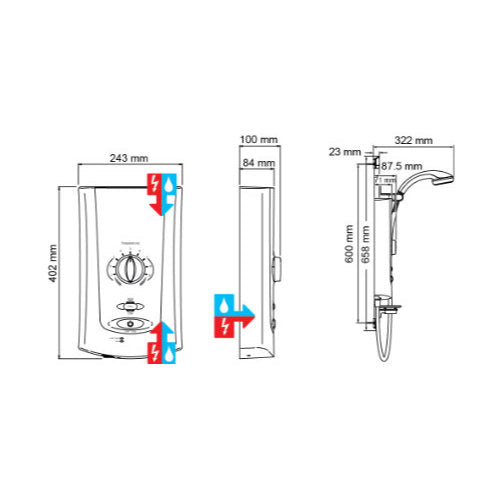 Mira Advance Low Pressure 9.0Kw