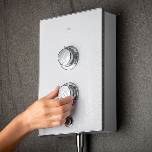 Mira Decor 8.5kW White Electric Shower Single Outlet