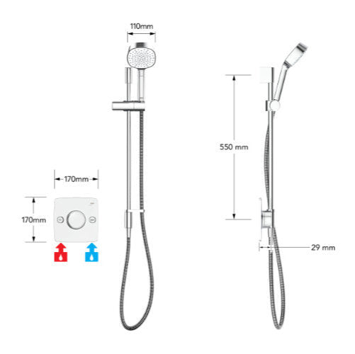 Mira Evoco Dual Bathfill