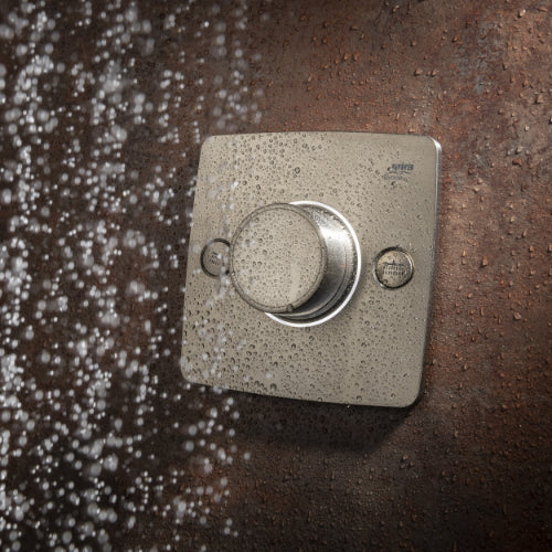 Mira Evoco Dual Bathfill Brushed nickel with Hydroglo