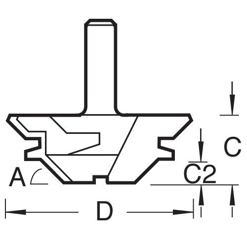 C188X1/2TC - Mitre lock large 15mm to 25mm