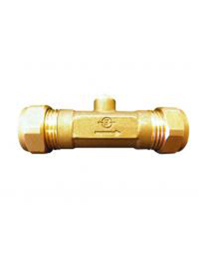 VCD DZR brass double check valve 35mm