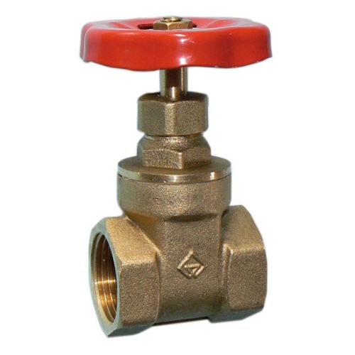 VGFE brass gate valve FxF 1.1/4" - economy