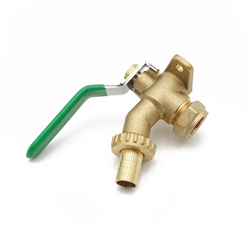 VHBW hose union bib c/w wallplate