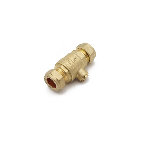 QQM brass isolation valve 15mm - full flow