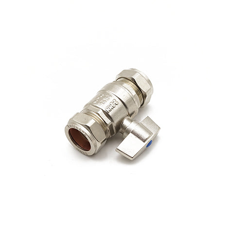 QQPL IsoPlus full feature isolation valve 22mm chrome