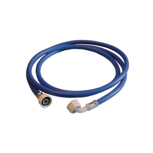 Washing machine hose 2.5m blue