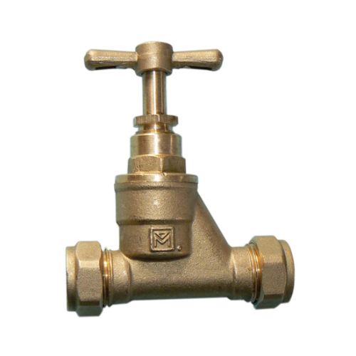 VSZ DZR brass stopcock 54mm BS1010