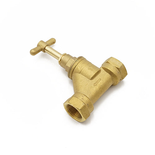 VSFZ DZR brass stopcock F x F 1" BS1010