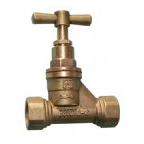 VSFZ DZR brass stopcock F x F 1.1/4" BS1010