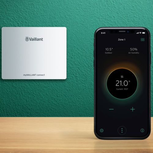 myVAILLANT connect VR940f and  sensoROOM  VRT51f