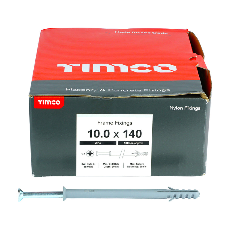 TIMCO Nylon Frame Fixings — Box