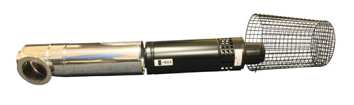 Grant Short Flue Kit 12-26kW Black Yellow