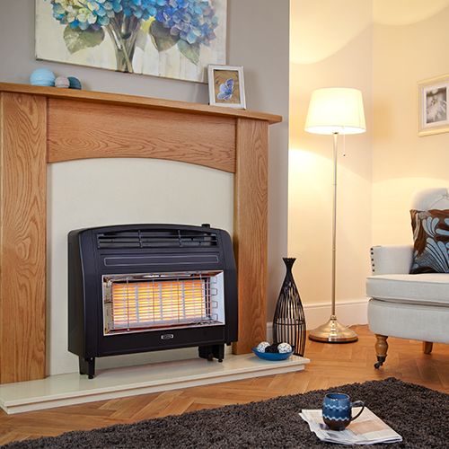 Crystal Denver Grande Trim With Rustic Brick Interior  Logs