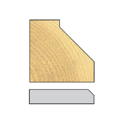 C049AX1/4TC - Pin guided chamfer bevel cutter 45 degrees