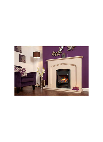 Flavel Decadence Plus Slide Gas Fire Black/Nickel