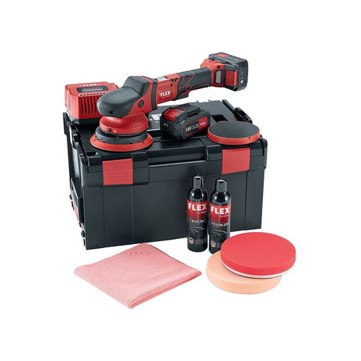 Flex Power Tools Random Orbital Polisher 150mm 18V 2 x 5.0Ah Li-ion Flex Power Tools - RockBottom Northampton