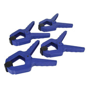 Faithfull Spring Clamp 75mm (3in) (Pack 4) Faithfull - RockBottom Northampton