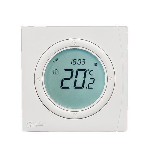 Danfoss TP5001B Programmable Room Thermostat Battery Powered