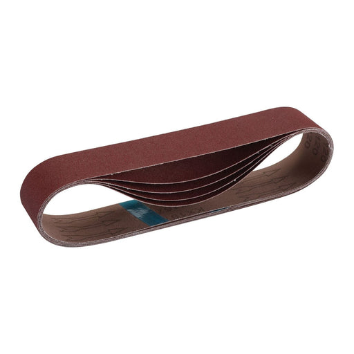 Draper 09218 Cloth Sanding Belt, 50 x 686mm, 120 Grit (Pack of 5)