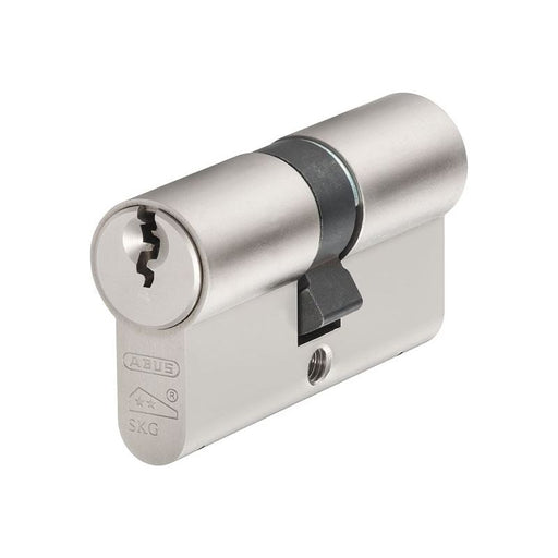 Abus Mechanical E60NP Euro Double Cylinder Nickel Pearl 30mm / 40mm Box ABUS Mechanical - RockBottom Northampton 