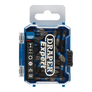 Draper 05689 Draper Expert PZ-Type Impact Screwdriver Bits, No.2 x 25mm, 1/4" Hex (Pack of 25)