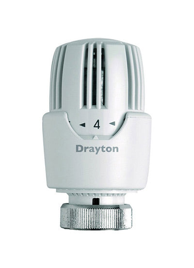 Drayton RT414 Integral Head & 15mm Angle & Lockshield