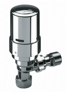 Danfoss 8/10/15mm RAS-D2 Angled TRV All Chrome