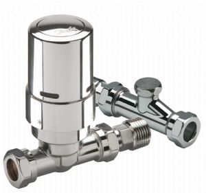 Danfoss 8/10/15mm RAS-D2 Straight All Chrome c/w L/S