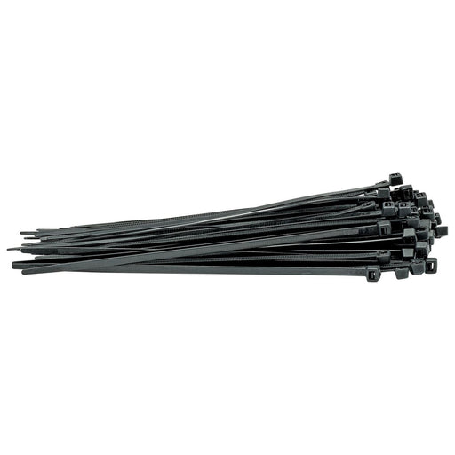 Draper 70393 Cable Ties, 4.8 x 200mm, Black (Pack of 100)