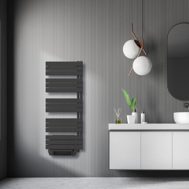 Stelrad Elec Series - 1203 x 600 Agata E-Flow Anthracite