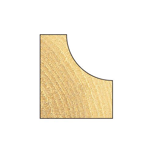 C058X1/2TC - Radius 12.7mm radius x 25.4mm diameter