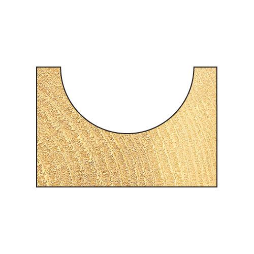 C057X1/4TC - Radius 11.1mm radius x 22.2mm diameter