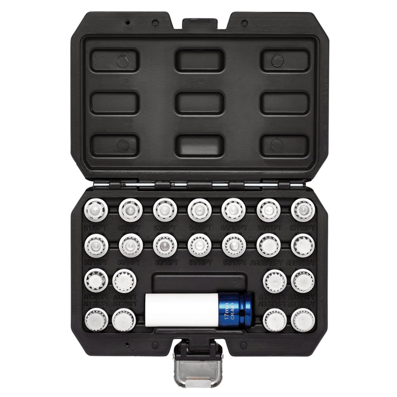 Draper 13600 VAG Locking Wheel Socket Set (23 Piece)